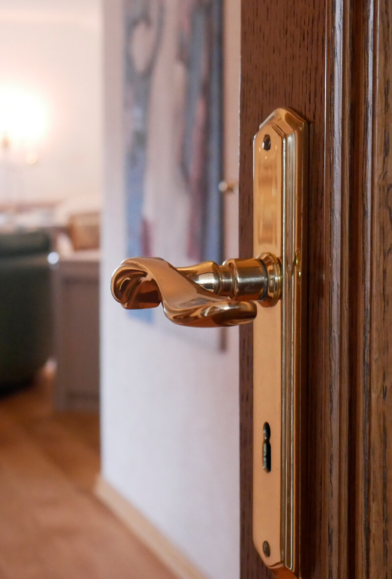 seperates Schlafzimmer in der Ferienwohung in Dresden