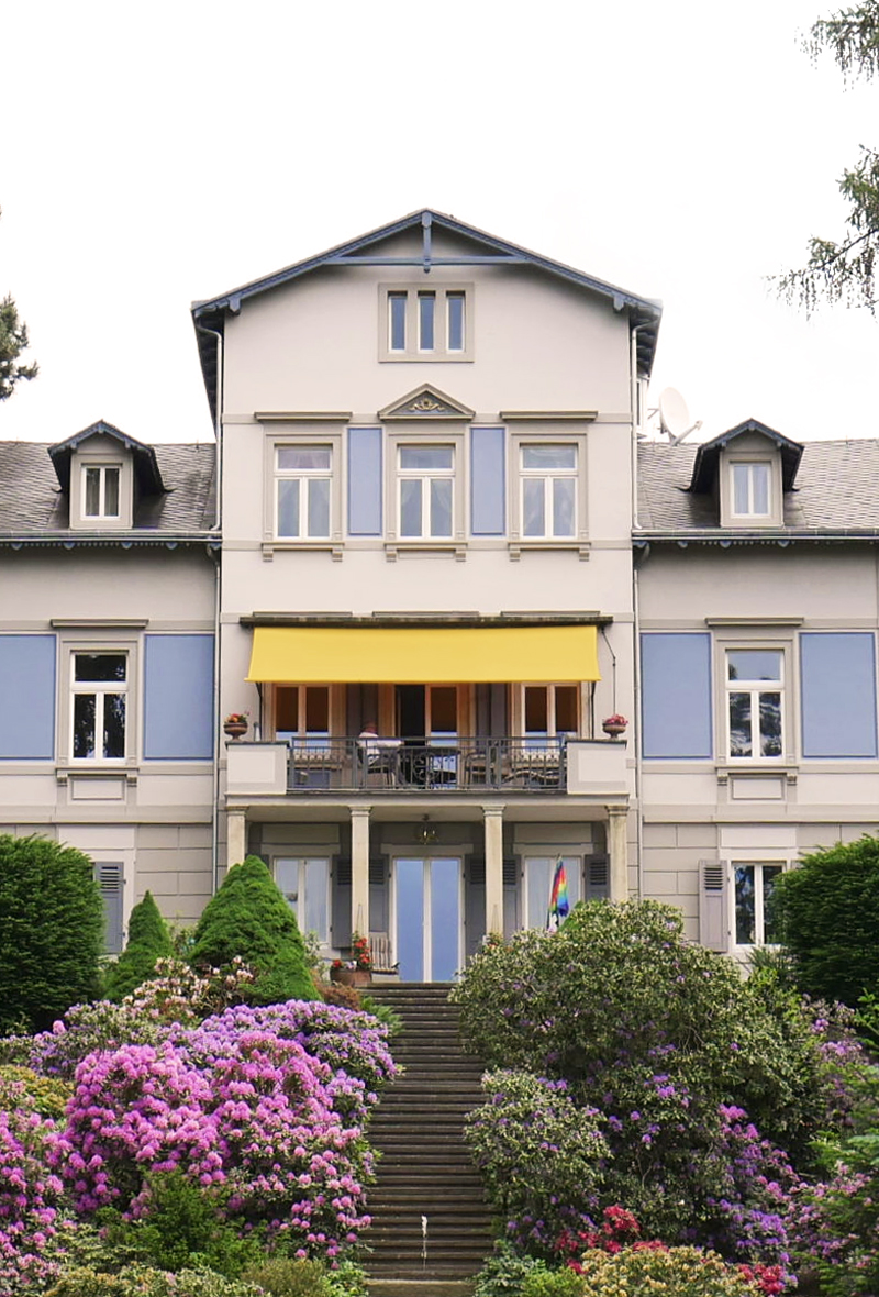 Blick auf das Haus Fleischer in Dresden